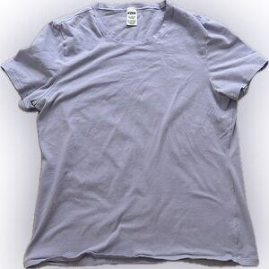 Victoria's Secret PINK Cotton Baby Tee Lavender Size XXL